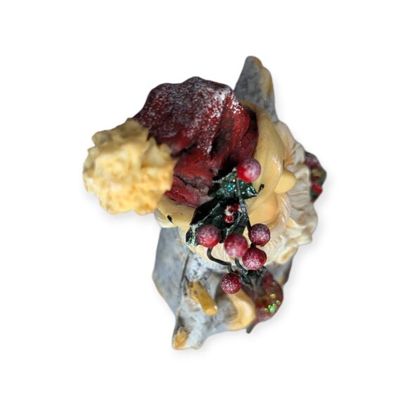 Rustic Resin Santa Claus Figure 8.5" Tall - Picture 5 of 7
